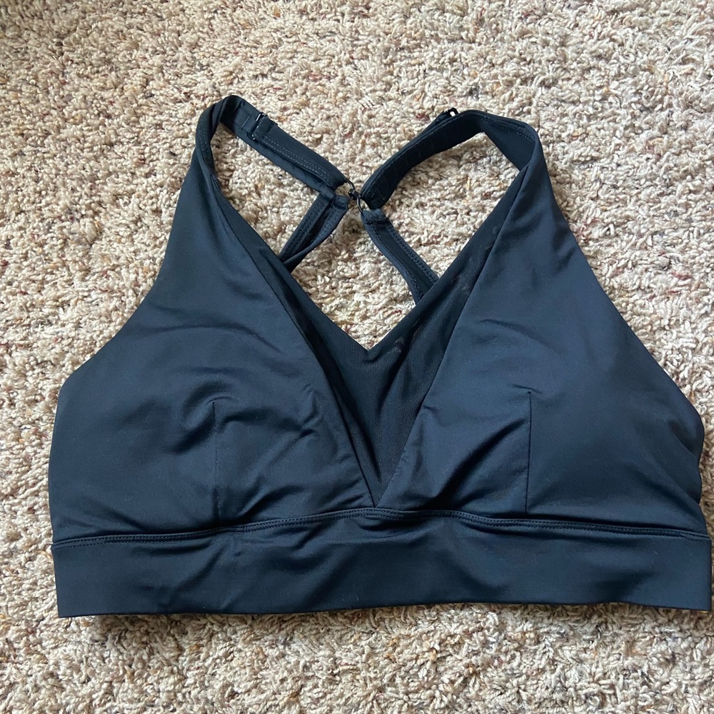 Zyia black sports bra